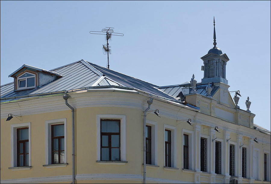 Крыша коломенской управы Коломна, Россия