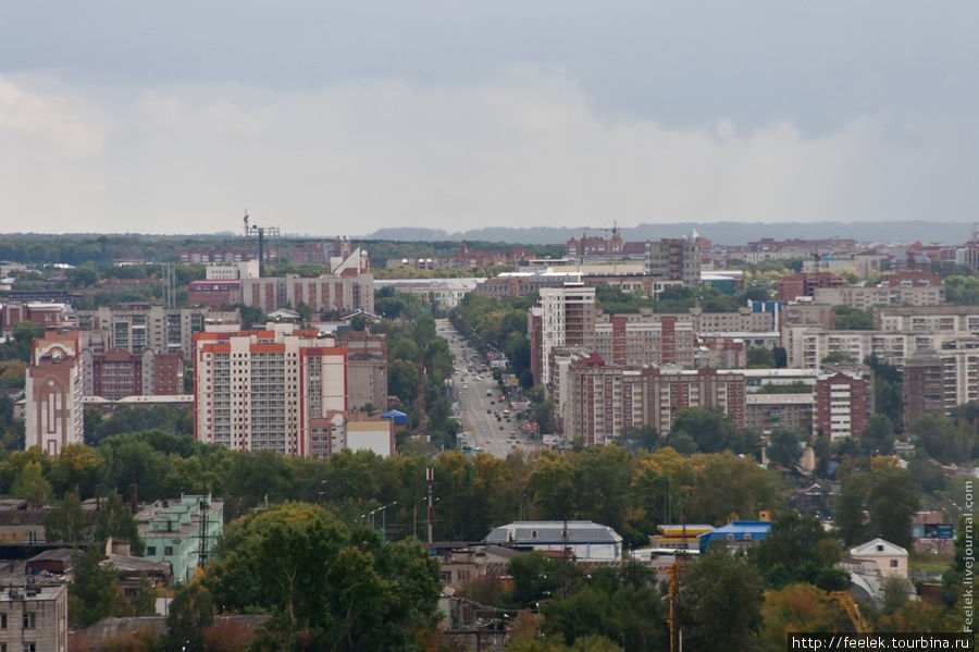 Томск с высоты. Август 2011 Томск, Россия