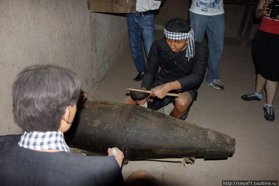 18. Самодельное оружие из американских бомб Хошимин, Вьетнам
