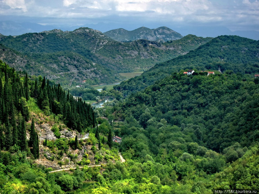 горный серпантин Вирпазар, Черногория