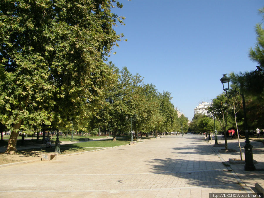 Прогулка по городу Салоники, Греция