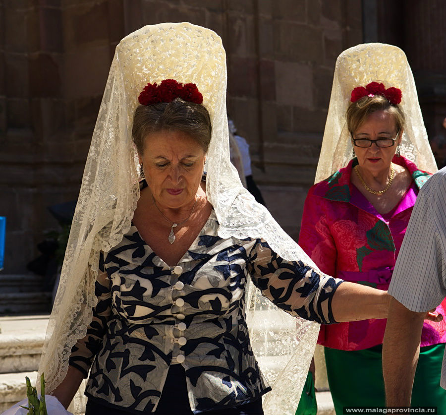 Праздник в честь Virgen de la Victoria. Malaga, 08/09/2011 Малага, Испания