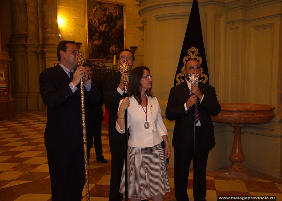 Праздник в честь Virgen de la Victoria. Malaga, 08/09/2011 Малага, Испания