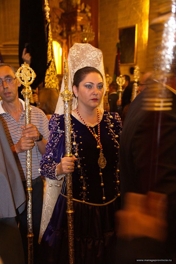 Праздник в честь Virgen de la Victoria. Malaga, 08/09/2011 Малага, Испания