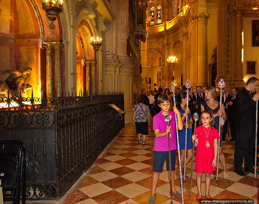 Праздник в честь Virgen de la Victoria. Malaga, 08/09/2011 Малага, Испания