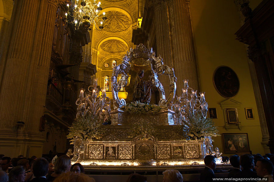 Праздник в честь Virgen de la Victoria. Malaga, 08/09/2011 Малага, Испания