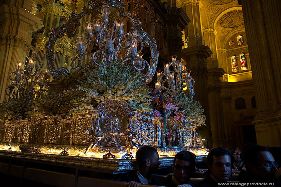 Праздник в честь Virgen de la Victoria. Malaga, 08/09/2011 Малага, Испания