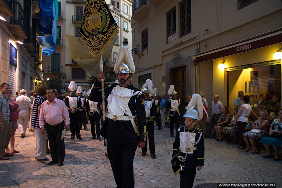 Праздник в честь Virgen de la Victoria. Malaga, 08/09/2011 Малага, Испания