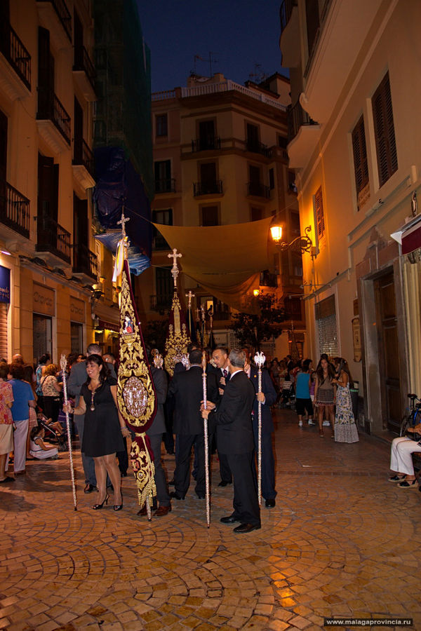 Праздник в честь Virgen de la Victoria. Malaga, 08/09/2011 Малага, Испания