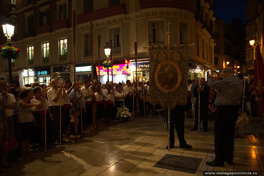 Праздник в честь Virgen de la Victoria. Malaga, 08/09/2011 Малага, Испания