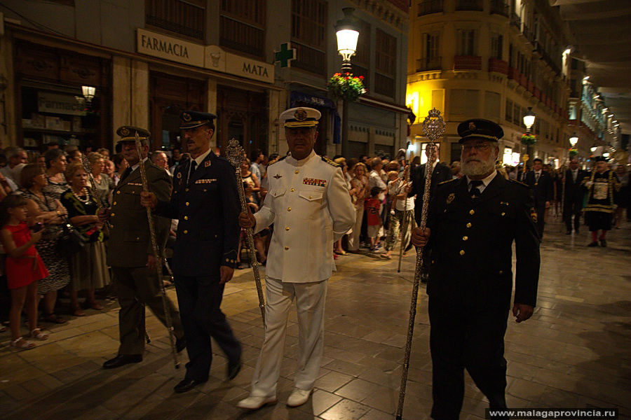 Праздник в честь Virgen de la Victoria. Malaga, 08/09/2011 Малага, Испания