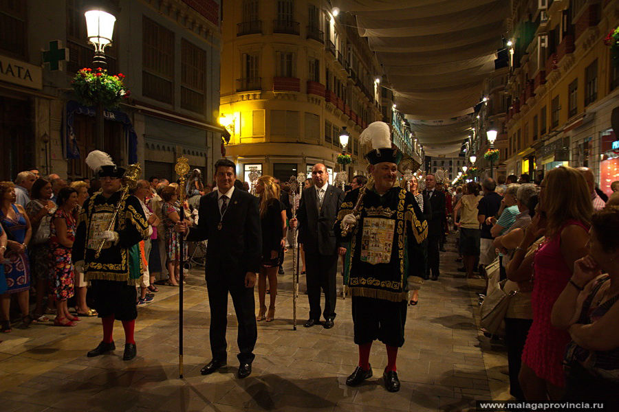 Праздник в честь Virgen de la Victoria. Malaga, 08/09/2011 Малага, Испания