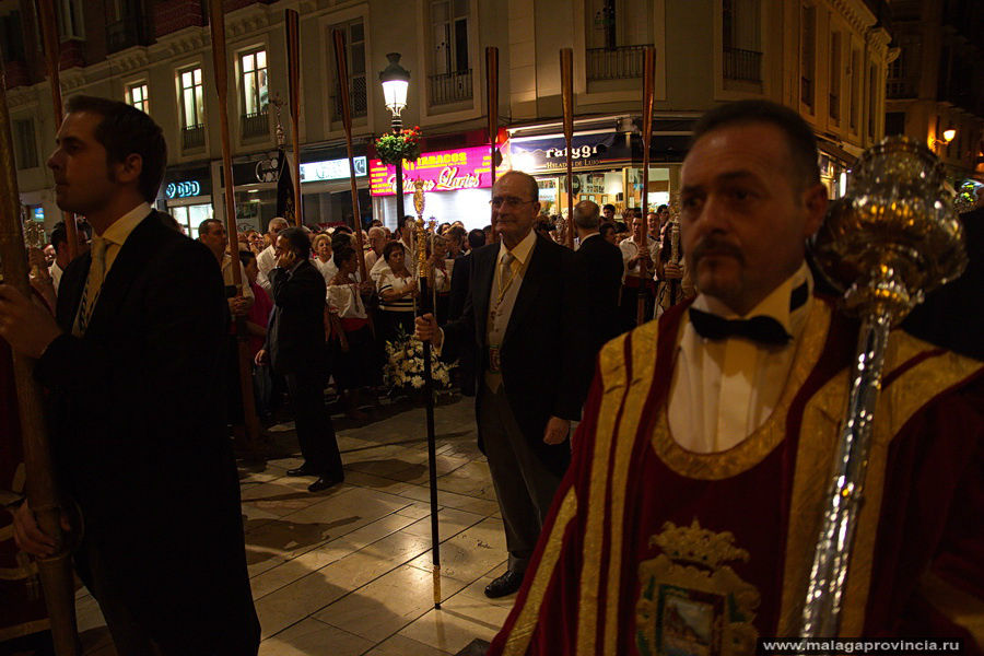 Праздник в честь Virgen de la Victoria. Malaga, 08/09/2011 Малага, Испания