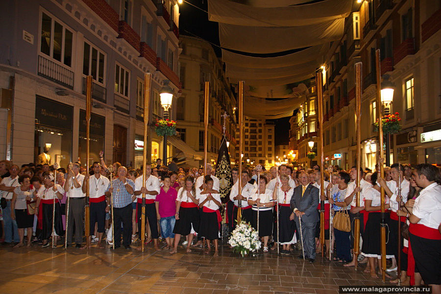 Праздник в честь Virgen de la Victoria. Malaga, 08/09/2011 Малага, Испания