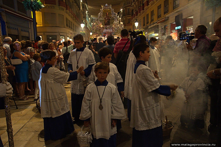 Праздник в честь Virgen de la Victoria. Malaga, 08/09/2011 Малага, Испания