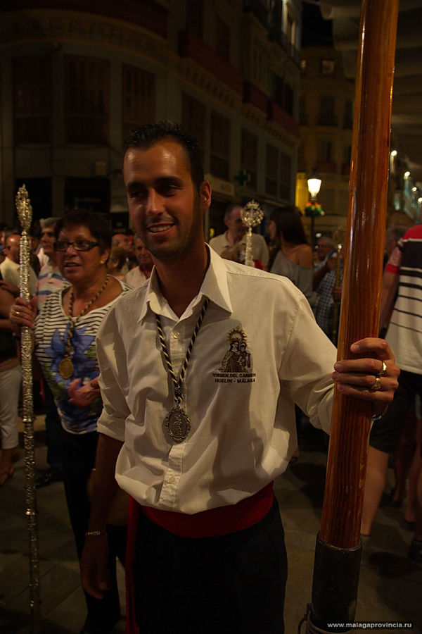 Праздник в честь Virgen de la Victoria. Malaga, 08/09/2011 Малага, Испания