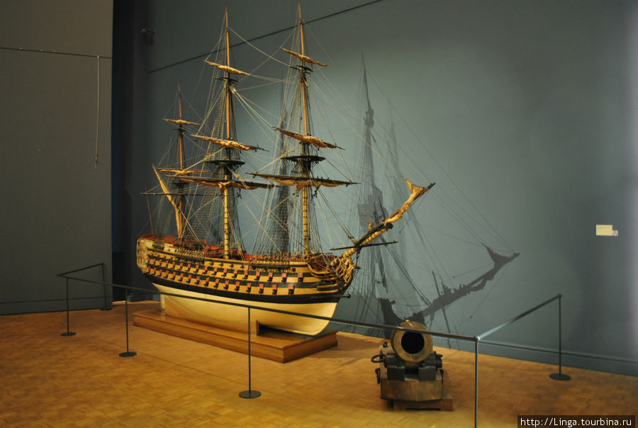 Музей флота во дворце Шайо Париж, Франция