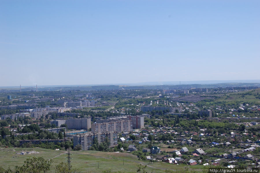 Вид на Саратов с Лысой горы Саратов, Россия