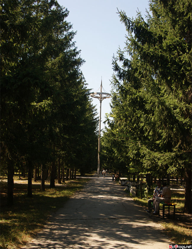 В центральном городском парке Рыбница, Приднестровская Молдавская Республика