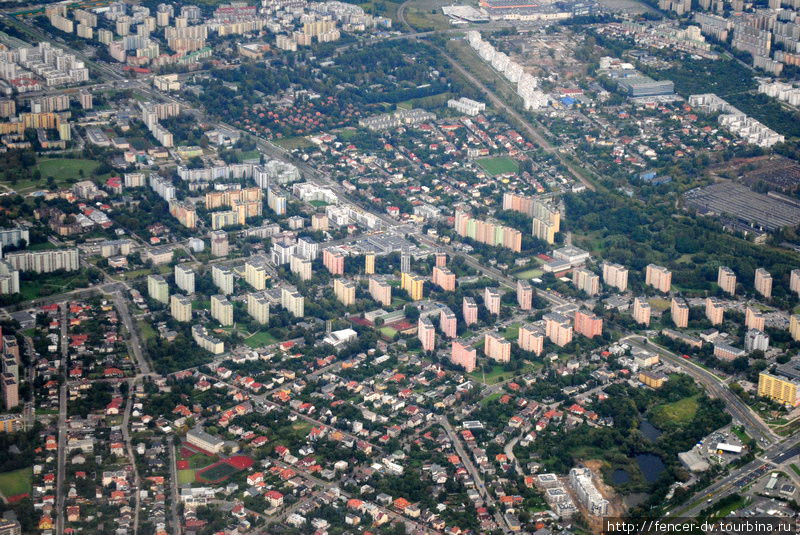 Даже высотки одинаковые Варшава, Польша