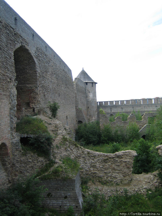 Ивангородская крепость - забытое пограничье Ивангород, Россия