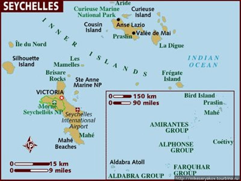 Сейшелы за 6 дней Виктория, Сейшельские острова
