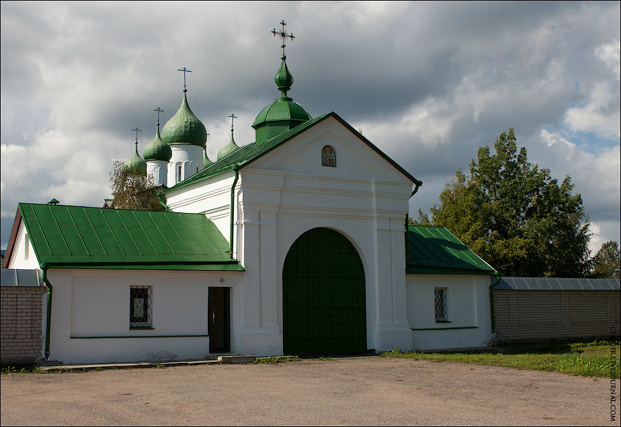 Николо-Вяжищский  монастырь Великий Новгород, Россия
