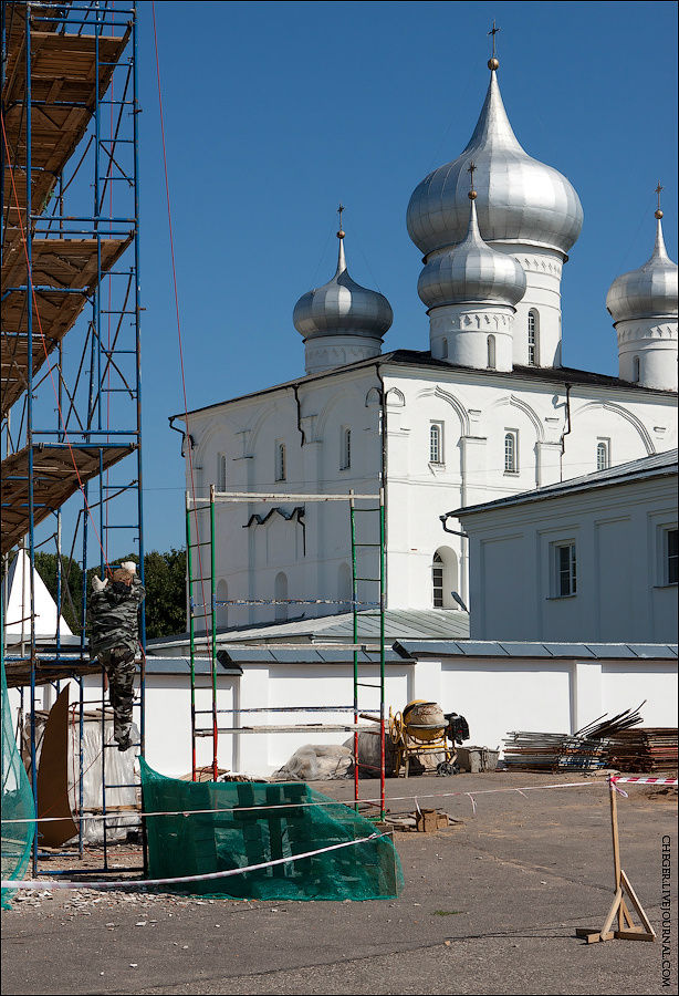 Варлаамо-Хутынский женский монастырь Великий Новгород, Россия