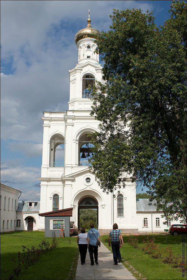 Юрьев монастырь Великий Новгород, Россия