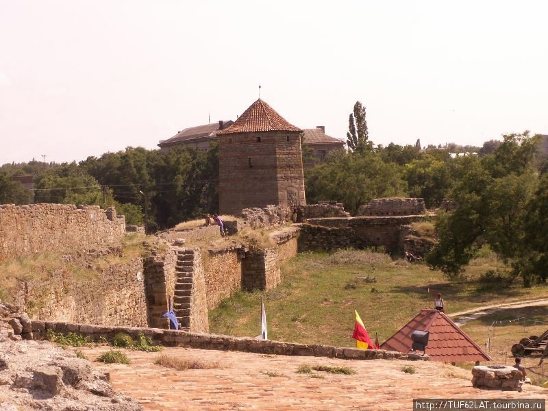 Вид на башню Овидия. Белгород-Днестровский, Украина