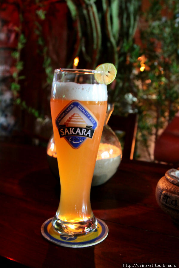 Немецкое не фильтрованное неплохое  пиво, стоит 22 фунта ( 120 руб.) в Ирландском пабе Эль-Гуна, Египет
