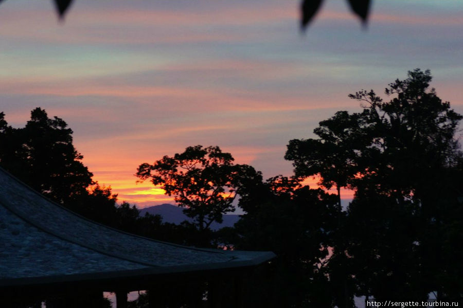 Закат в Атремару Остров Палаван, Филиппины