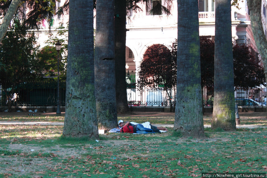 Паренек из городского парка Рим, Италия