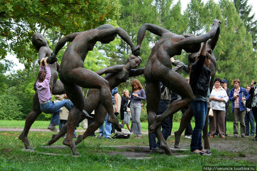 «Танец» Анри Матисса — экспонат выставки в 3D Ломоносов, Россия