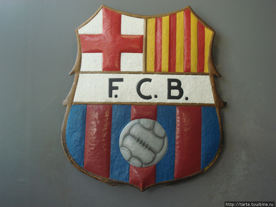 На стадионе Камп Ноу и в музее FCB Барселона, Испания