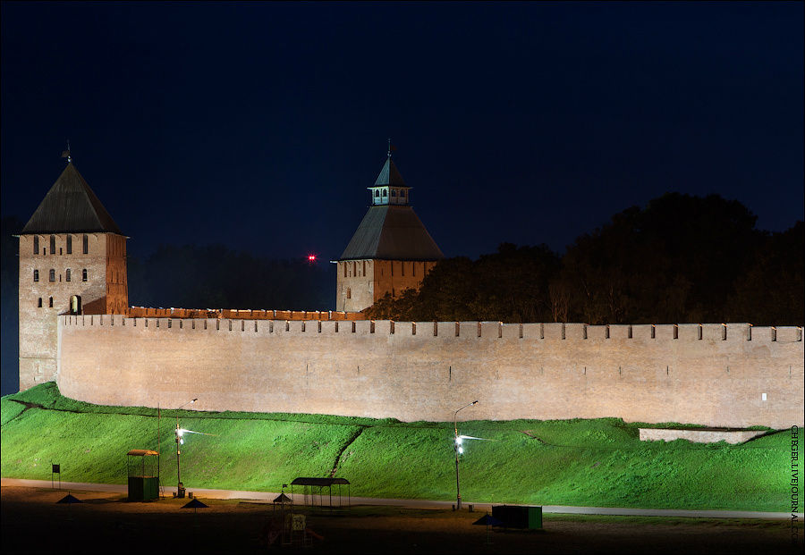 Ночной Новгород Великий Новгород, Россия