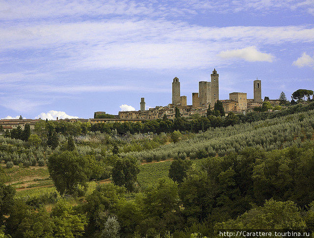 San Gimigniano, italia