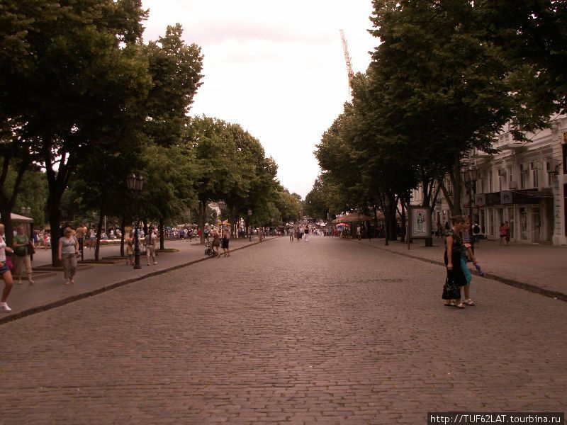 Дерибасовская улица. Одесса, Украина