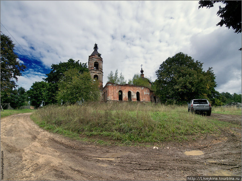 Церковь Николая Чудотворца в селе Никольское-Долгоруково Руза, Россия