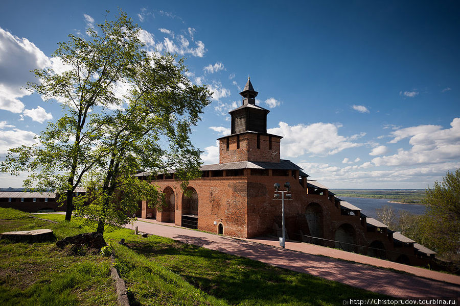 Часовая башня Кремля. Нижний Новгород, Россия