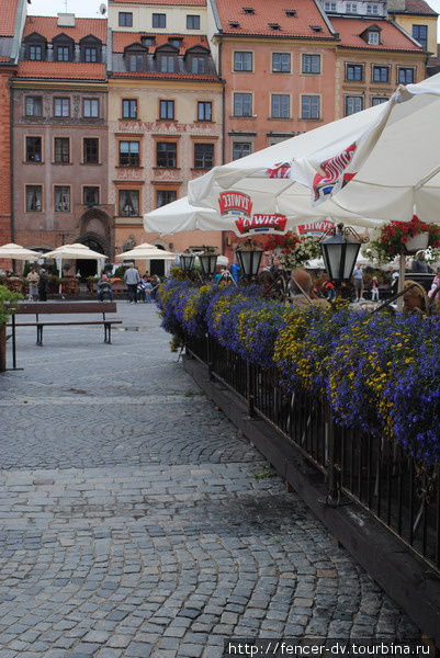 Старая площадь старой Варшавы Варшава, Польша