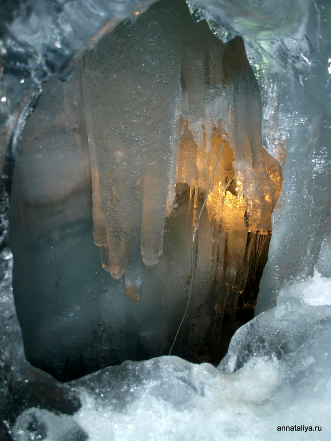 Ледяная пещера. Хинтертукс, Австрия