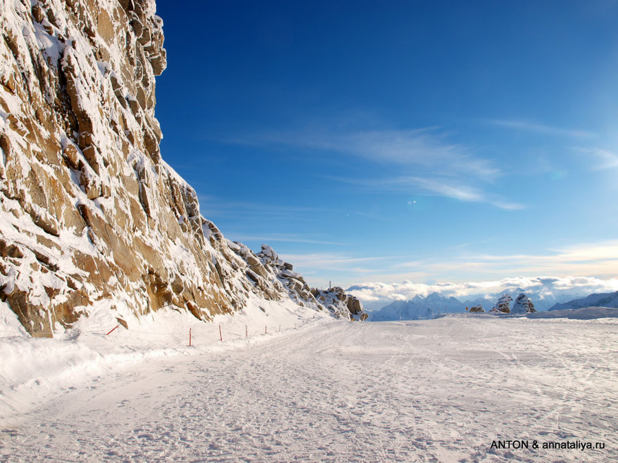 Горные лыжи с малышом в 9 месяцев-часть 3. Самый высокий пик Хинтертукс, Австрия