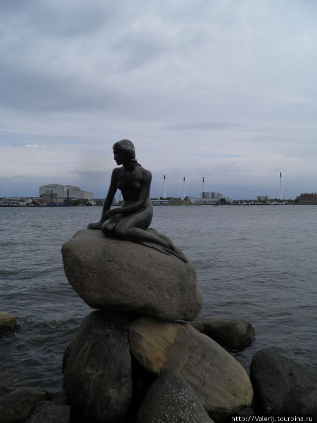 Русалочка Андерсона. Копенгаген, Дания