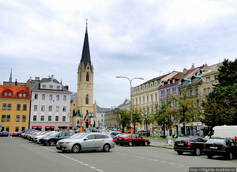 Даже архитектура носит немецкий отпечаток — Церковь святого распятия Либерец, Чехия