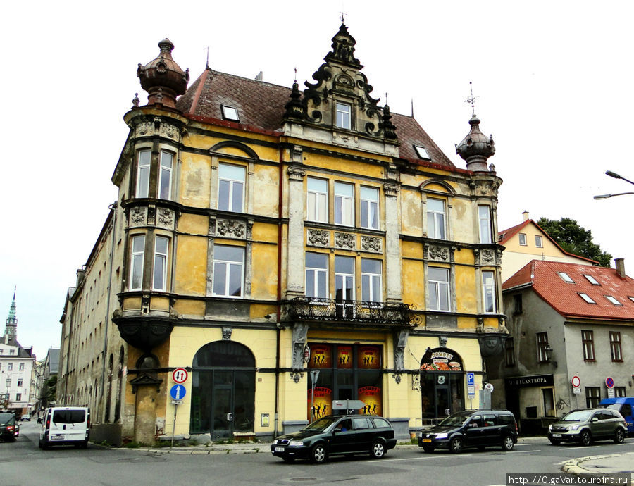 Город не похож на другие чешские городки, которые приходилось видеть Либерец, Чехия