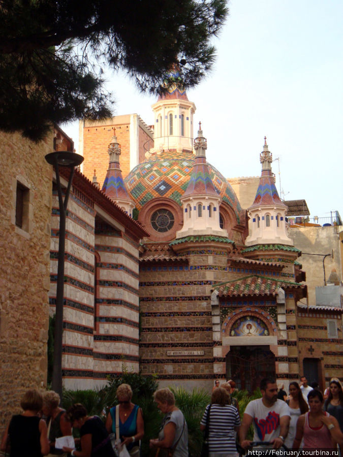 Церковь 16 века Ллорет-де-Мар, Испания