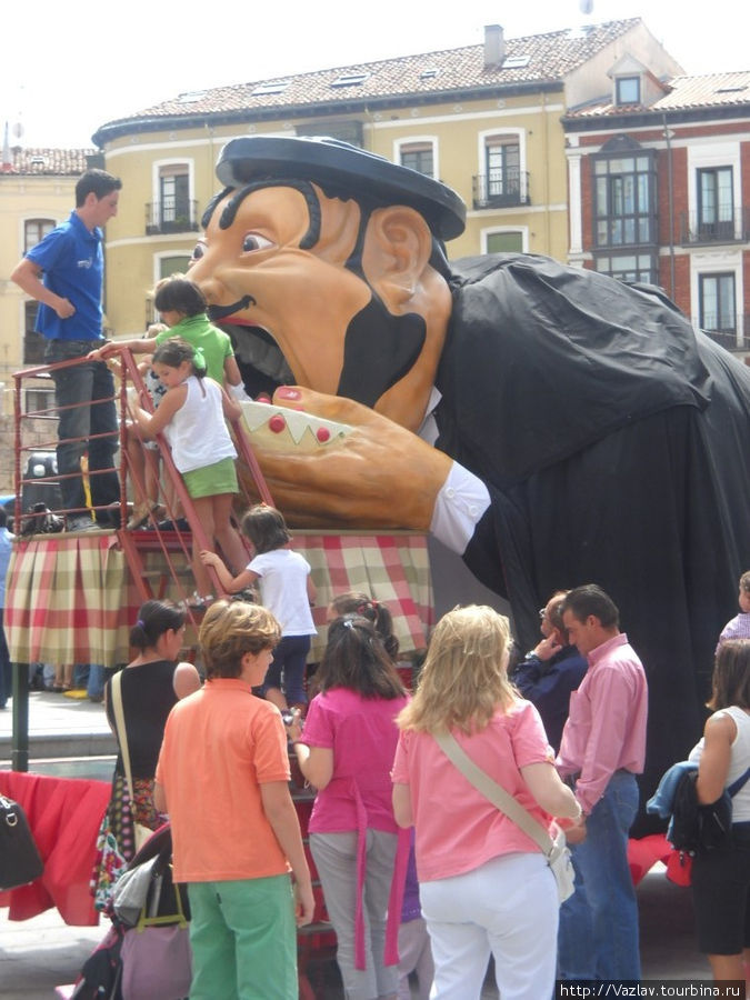 Милые забавы — еврей пожирает христианских младенцев Вальядолид, Испания