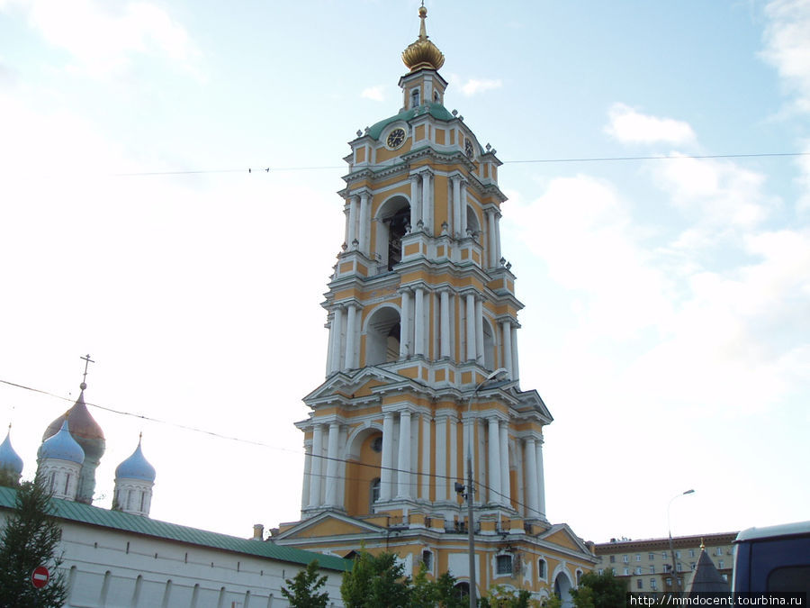 Новоспасский монастырь основан в 1490 году с именем Спаса Нового великим князем Иваном III. Москва, Россия