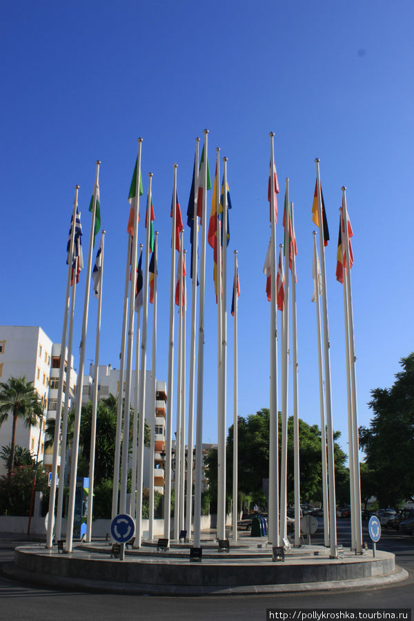 Флаги Евросоюза Торремолинос, Испания